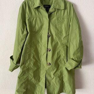Apple green Eddie bauer rain jacket size small